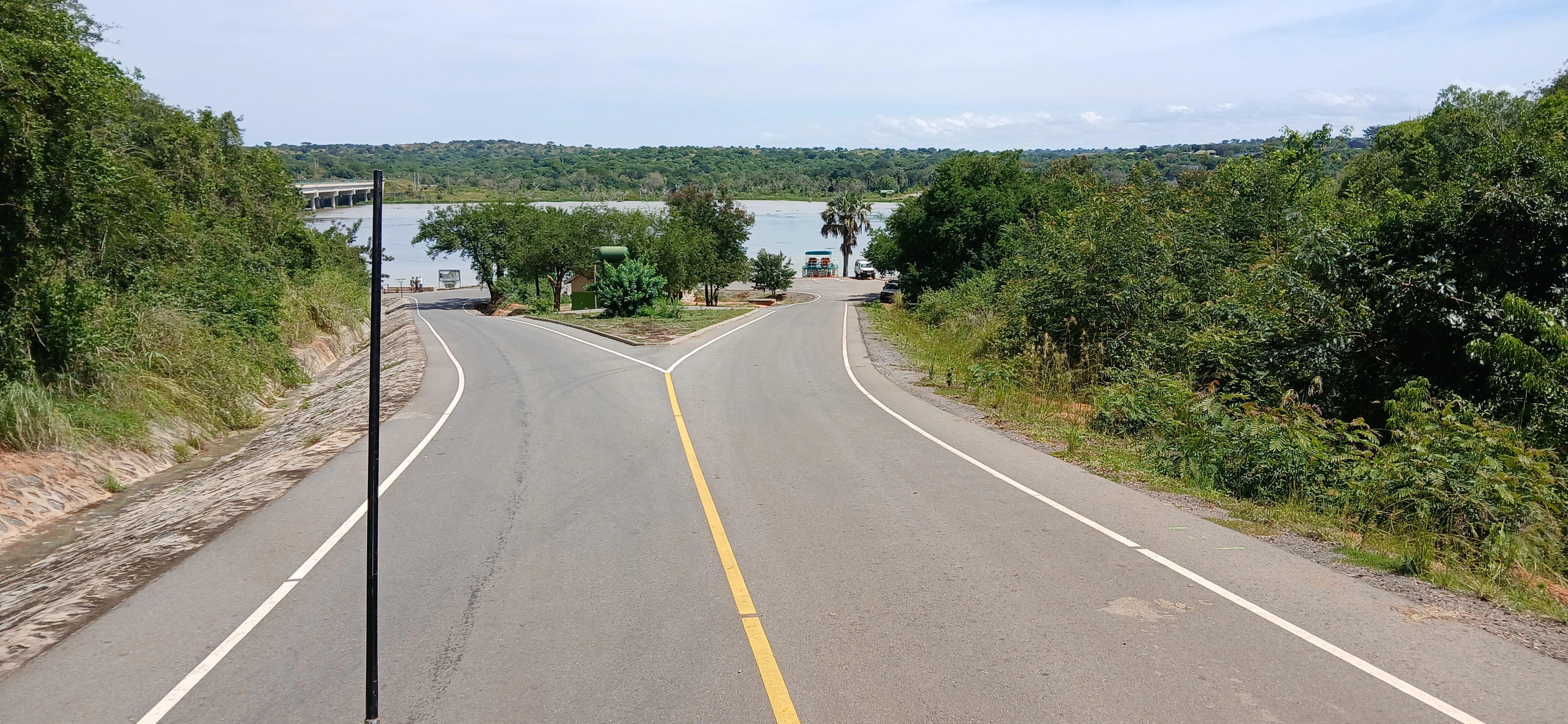 On the way to the boat cruise activity in Murchison Falls National Park